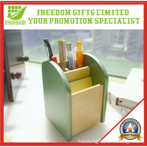 Wooden Customized Brush Pot (FREEDOM-PT001)